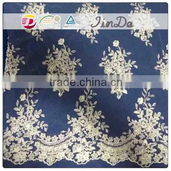 Popular Embroidery Lace Fabric
