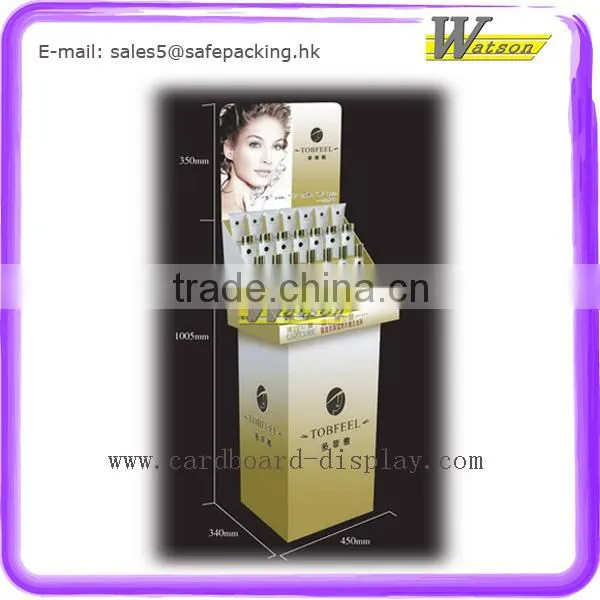Supermarket Promotion Dump Bin Paper Floor Snack Display photo-2