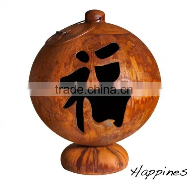 Metal Sphere Fire Pit Ball photo-3