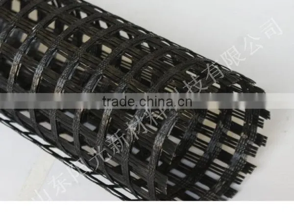 Biaxial Polyester Geogrid Wall Soil Reinforcement With CE photo-5