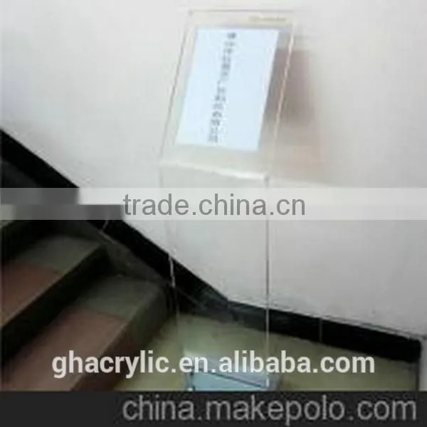 Wholesale - Clear Acrylic Display Stand With Sign Holder ,black Acrylic Display Stand photo-5
