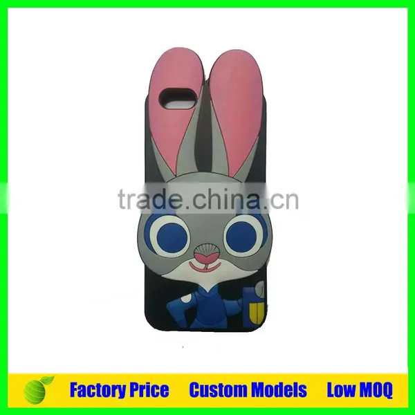 Zootopia Judy Custom Silicone Mobile Phone Case Cover for Apple Iphone6 Mobile Case Cover photo-4