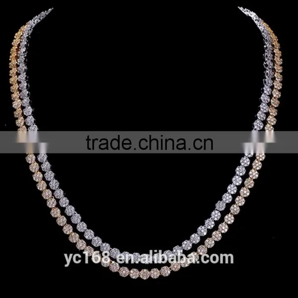 Wholesale India 24k White Gold Plated Bridal Jewellery Set Type African Beads Jewelry Set