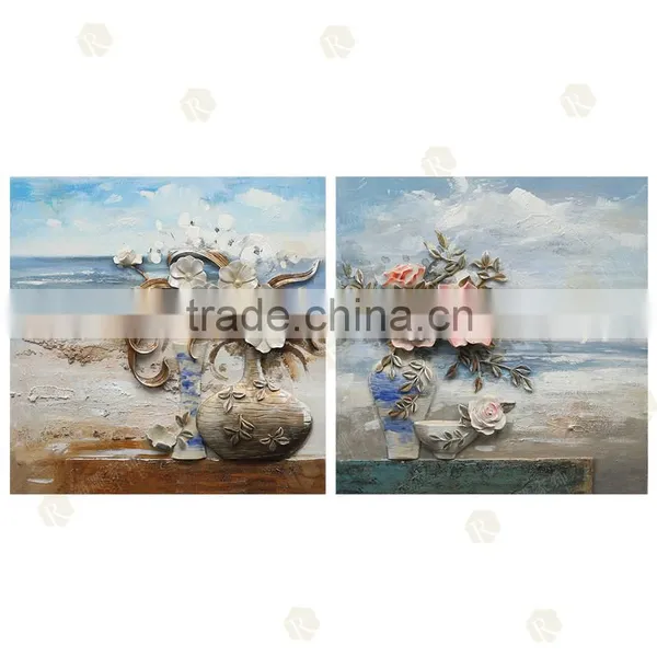 High Quality Wall Art Decoration Dafen Handpainted Impression Famous Reproduction Oil Paintings Art photo-2