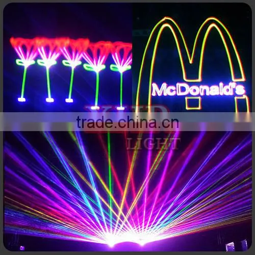 5W Multicolor Professional Laser Stage Laser Lighting,Indoor Outdoor Laser Discoteca Text Logo Projector photo-6