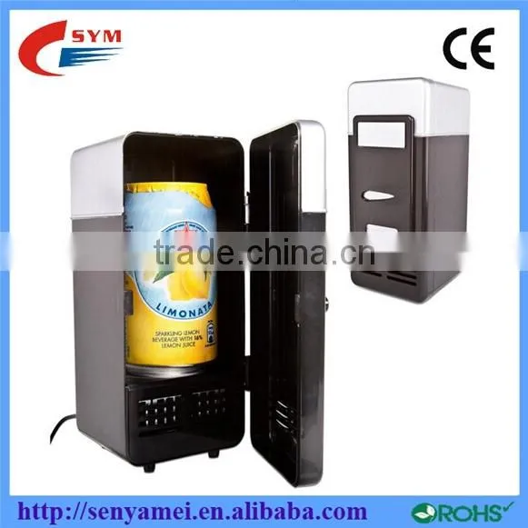 Consumer Electronics Mini Fridge Freezer Portable USB Cooler For Travel For Office Worker