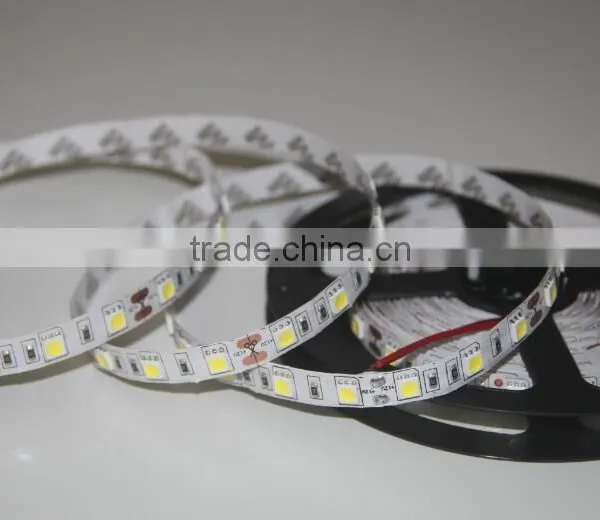 Epistar Smd5050 Felxible Strip White IP65 60leds/m 14.4w 1year Warranty photo-3