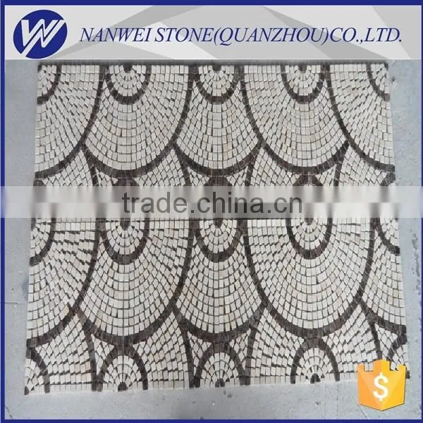 Supplier Mosaic Zero Radiation Marble Tiles Hotel Stone Cut to Size Marble Prices,high Quality and Quantity Marble photo-5