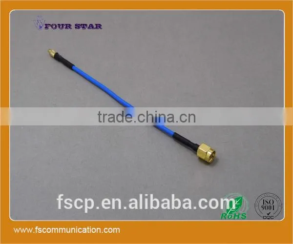 RG405 Cable Assembly With SMA RP-Male to MMCX Male Connectors photo-2