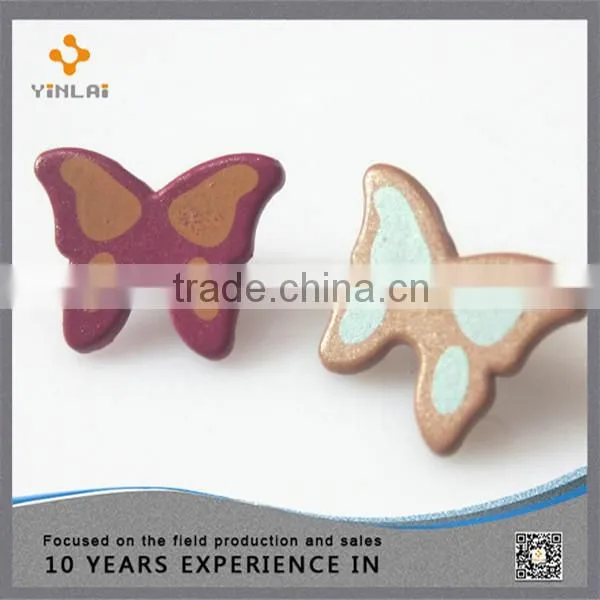Fashion Metal Butterfly-shaped Brads photo-2