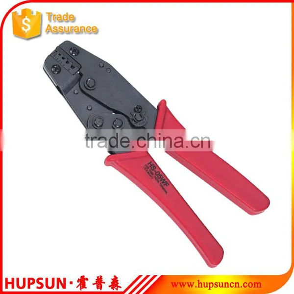 HS-05WF Crimping Insulated and Non-insulated Ferrules 0.5-6mm2 Ratchet Crimping Plier Hand Tools photo-2