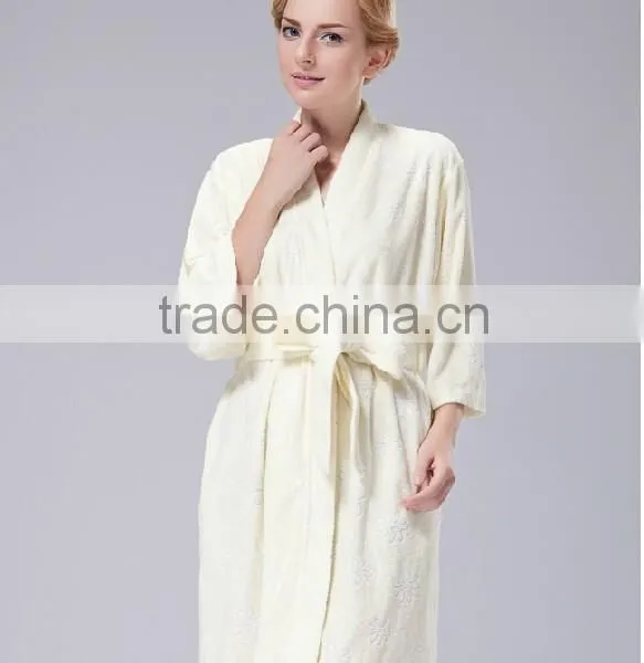 Sexs Delicates Egyptian Cotton Bathrobe photo-4