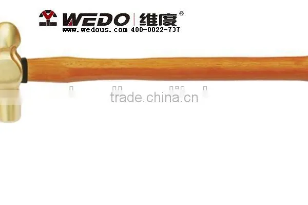 Non Spark Nonexprosive High Quality Non-magnetic Die Forged China Manufacturer OEM Service no MOQ Ball Peen Hammer photo-2