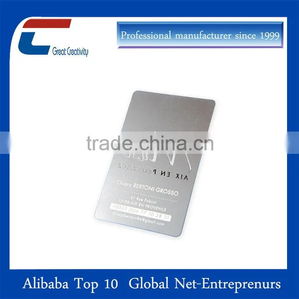 OEM Printed Etching Metal Card in Big Discount photo-2