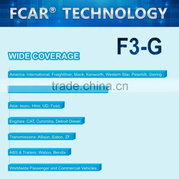 MERCEDES TRUCK, MERCEDES, GM, GMC, JEEP, CHRYSLER, OBD2 Diagnosis, FCAR F3 G Scan Tool, Car Diagnostic Scanner photo-4