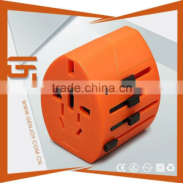 2014 eu to uk Travel Adapter Plug With Usb photo-4