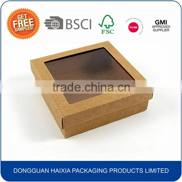 High Quality Kraft Cardboard Packaging Paper Gift Box Wholesale photo-4