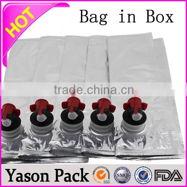 Yason Bag in Box Juice Plastic Bag in Box Dispenser 3l Bag in Box Juice