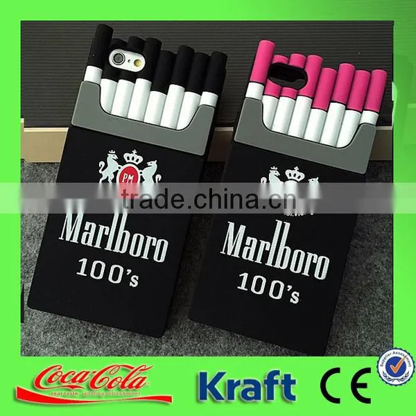 Cigarette Shape Silicone Cell Phone Case photo-2
