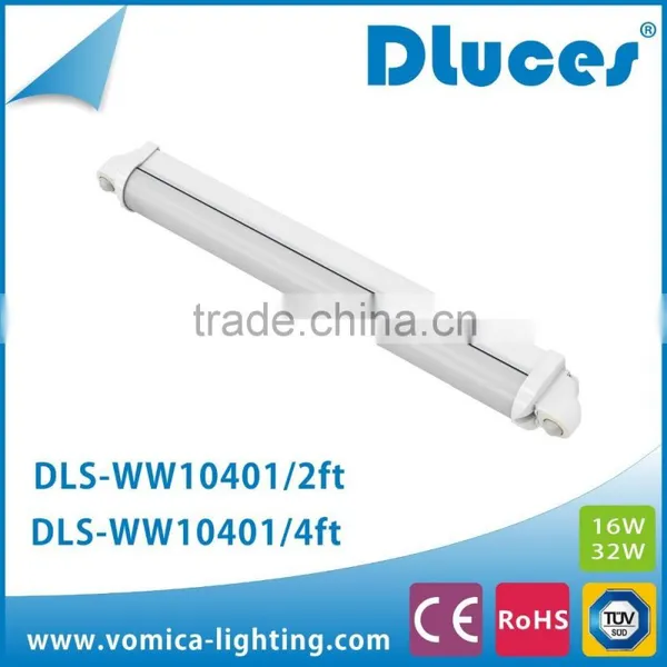 16W sensor led tube with motion sensor T8 tube 2ft PIR sensor led tube ceiling light with CE RoHS