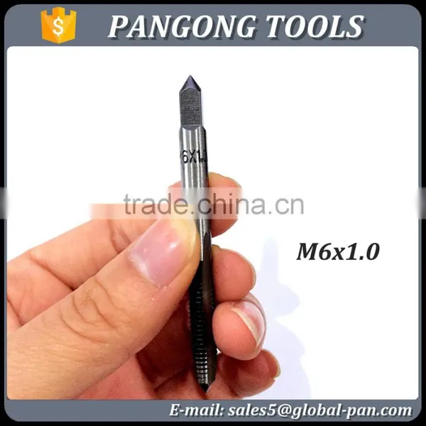 Alloy Steel or HSS Taper Taps , Hand Taps , Stainless Tapping Tool M6 photo-2