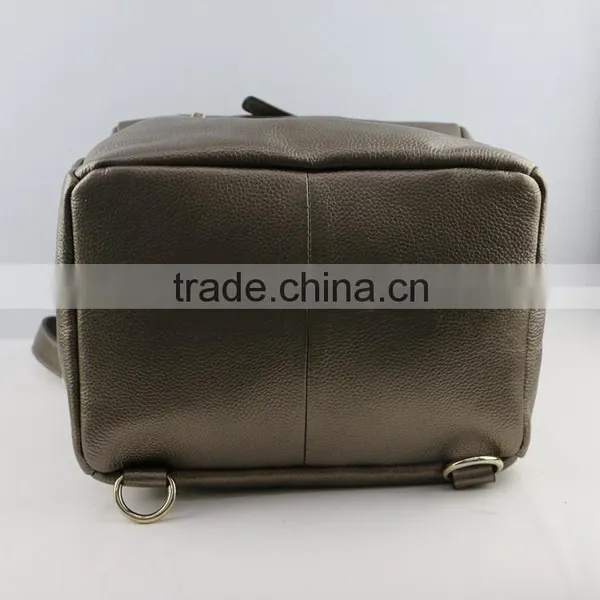 Trendy Fashion Designer New Style Ladies Multifunction Genuine Leather Backpack photo-6