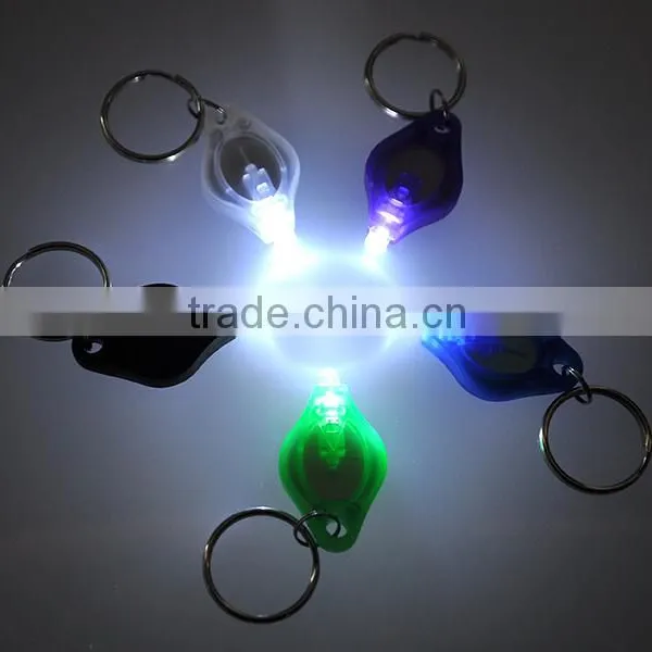 White Light Custom Gift Mini Cheap LED Key Chain Manufacturer photo-4