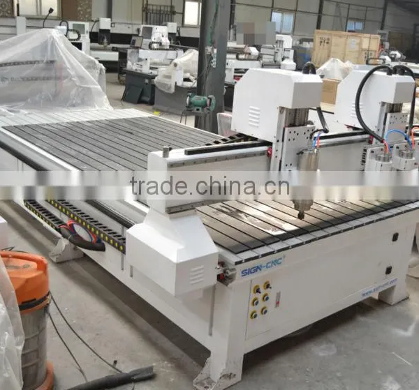 1300x2500mm Large Size Multi-head CNC Engraver 4 Spindle Engraving Cutting Machine for Sale photo-2