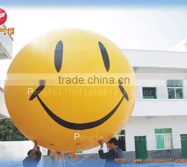 Balloons,inflatable Smile Face Balloon for Sale,cartoon Balloons