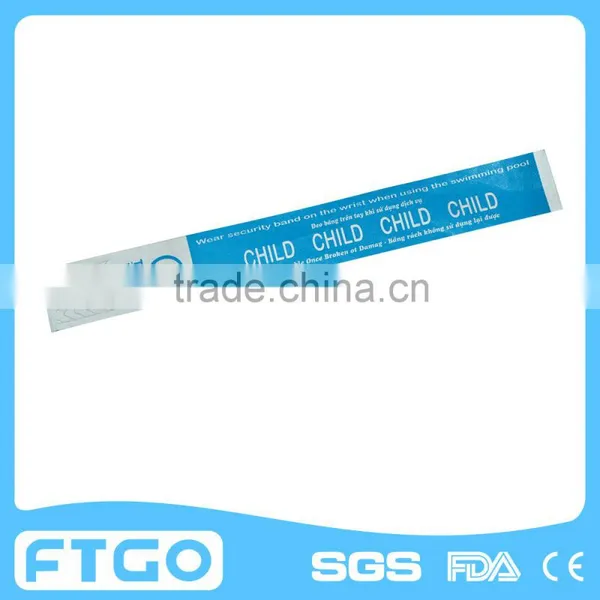 Easy to Put on and Take off Tyveck Paper Wristbands photo-4
