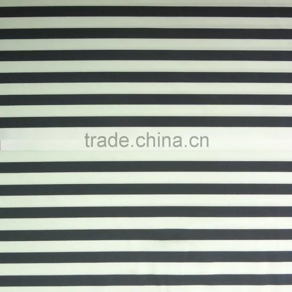 Black White Pattern Suit Spandex Fabric Stock Wholesale photo-3