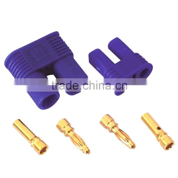 EC2 Banana Plug and Socket,24k Gold Connector Banana Plug
