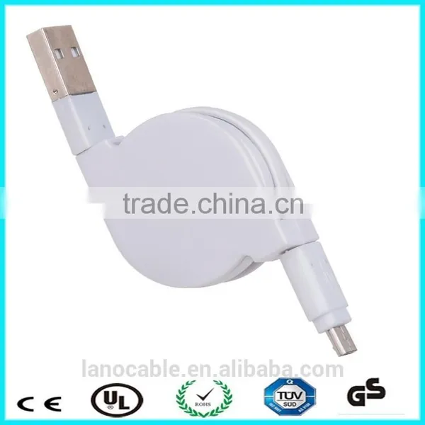 Colorful Retractable Flat Usb Cable photo-4