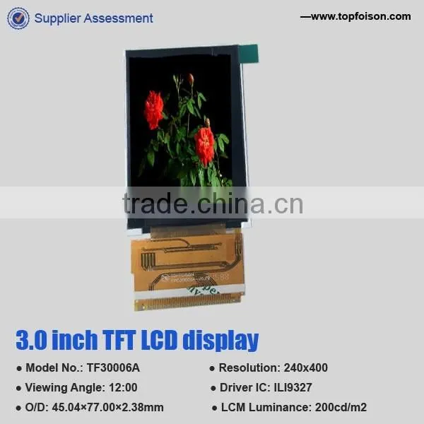 Digital Lcd Screen 3.0inch 240*400 Tft Lcd Display Tft Lcd 3.0inch Tft Screen photo-4