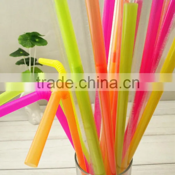 Hot Sale Custom Printing Striped Drinking Plastic Straws photo-5