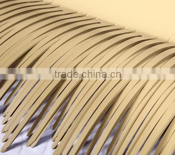 Hot Sale Aluminum Flexibility Synthetic Thatch for Roof Decoration