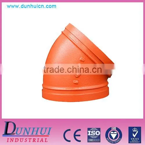 ISO9001approved Connection and Elbow Type Grooved Elbow photo-2