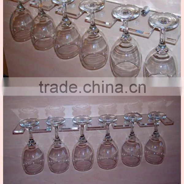 Wholesale Transparent Acrylic Wine Glass Holder photo-2