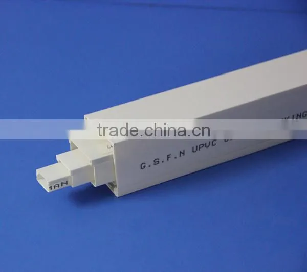 25x16mm Size Pvc Cable Trunking for Wall