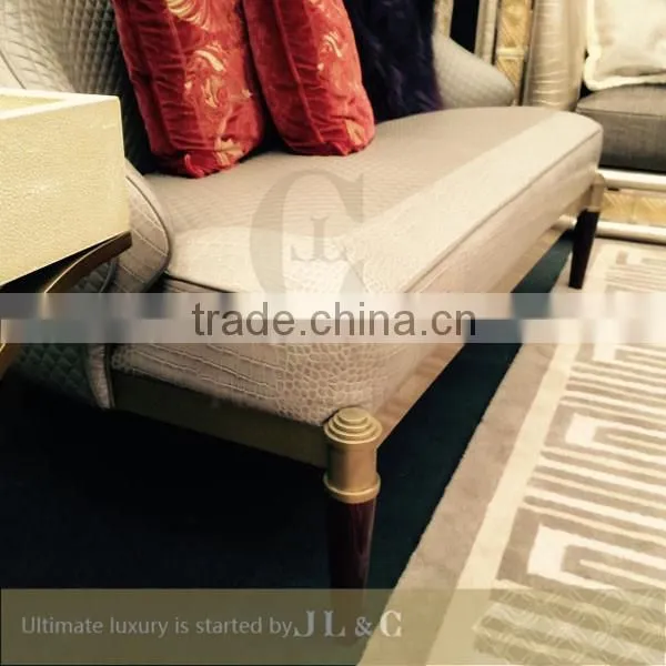 JS72-03 3 Seats Sofa Antique Copper Color Stand in Living Room From JL&C Furniture Lastest Sofa Designs (China Supplier) photo-4
