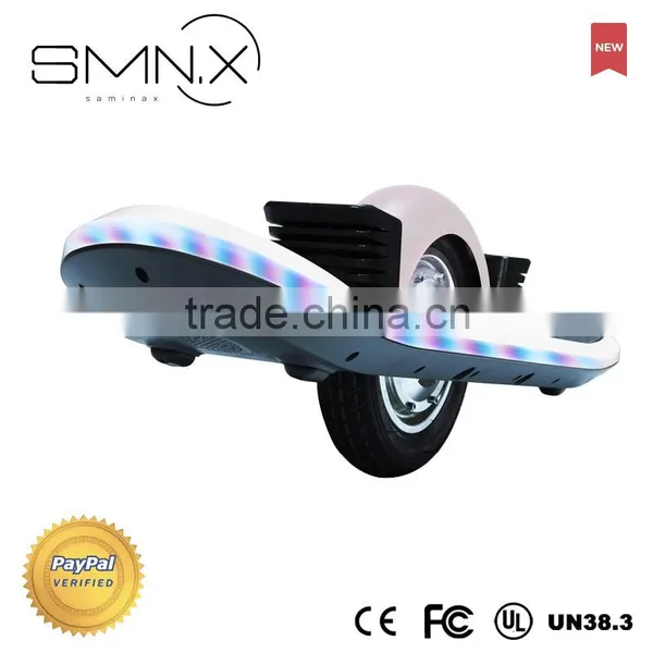 Saminax 2016 Wholesale Hover Board One Wheel Hoverboard Skateboard Smart Balance Electrc Scooter With Led Lights