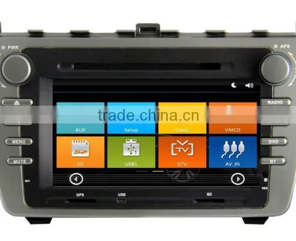ZESTECH GPS Digital Media Player Car Dvd cd Player FOR MAZDA 6 With Win CE 6.0 System 800MHz 3G Phone GPS DVD BT photo-2