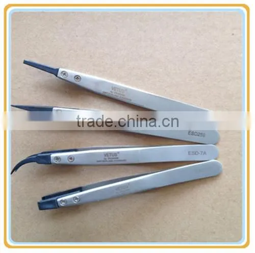 ESD Series Exchanged Tip Anti-static Stainless Tweezers photo-2