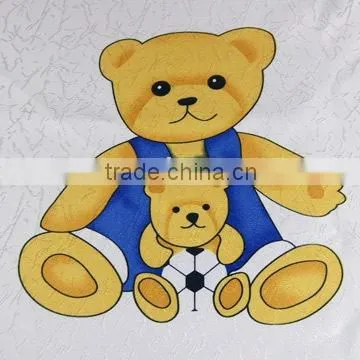 China Wholesale 100% Polyester Printed Fabric photo-2