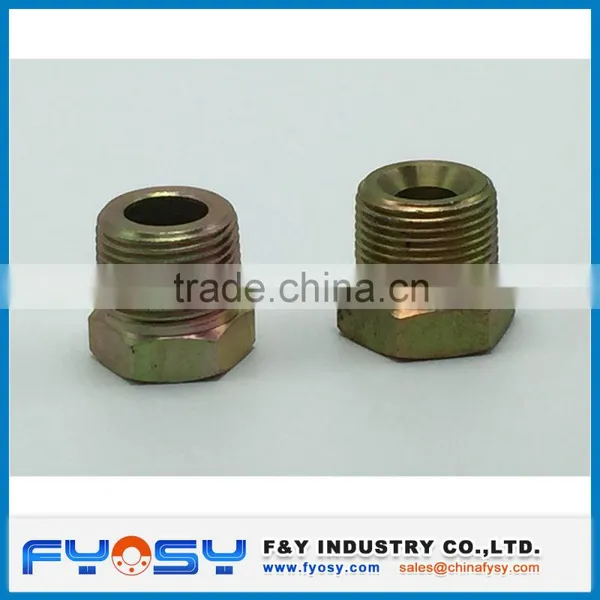 carbon steel male BSP hydraulic plugs fitting hydraulic plug