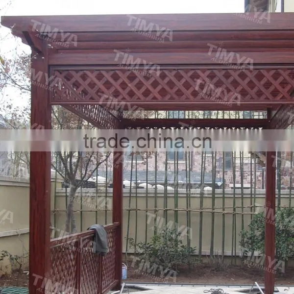 2015 Hot Sale Outdoor Aluminum Pergola Gazebo Designs Supplier photo-6