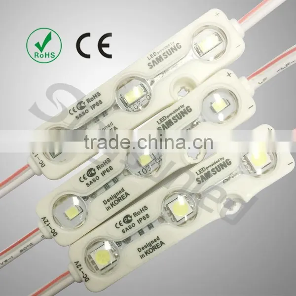 2016 Energy Saving 0.72W Injection Led Module SMD5050 IP68 Samsung Led Module photo-2