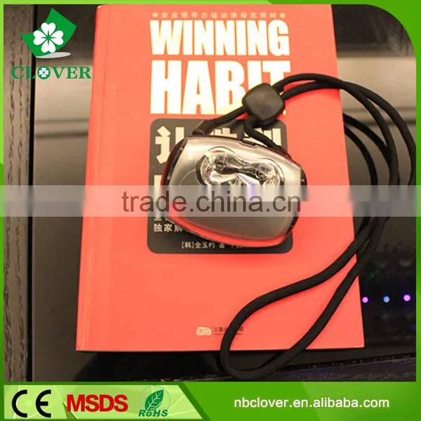 Plastic for Promotion Hands-free Hanging 2 Led Book Reading Light photo-4