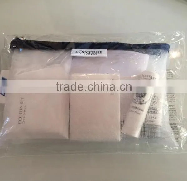 Cost-effective inflight travel set for business class