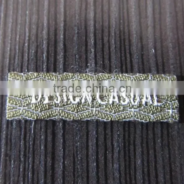 Mini Size OEM Laser Cut Woven Label photo-2